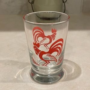 Pfaltzgraff Red Juice Glass